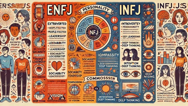 Are ENFJs and INFJs similar in personality A thorough explanation of the differences and charms