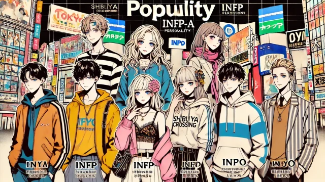 INFP-a celebrities and why they are popular in Japan