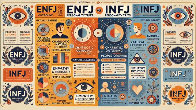 ENFJs and INFJs are similar, but what's the difference Comparison of interesting personality traits