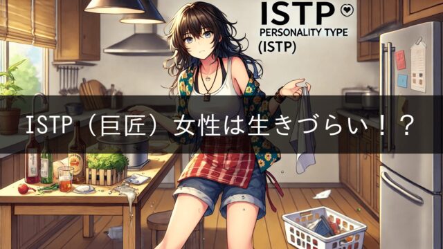 ISTP (Master) Women have a hard time living!