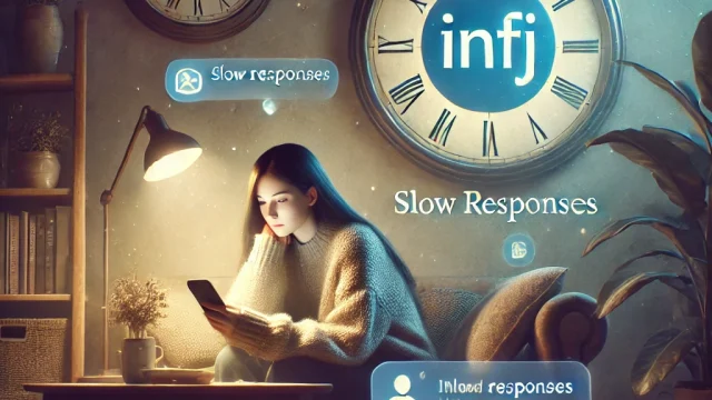 Characteristics of INFJs who reply slowly and how to treat them